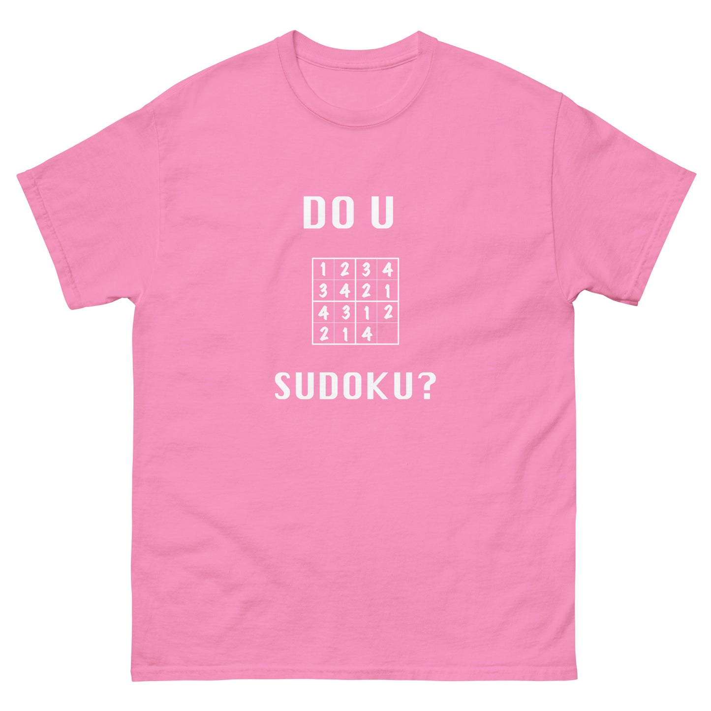 Do U Sudoku? Unisex classic tee