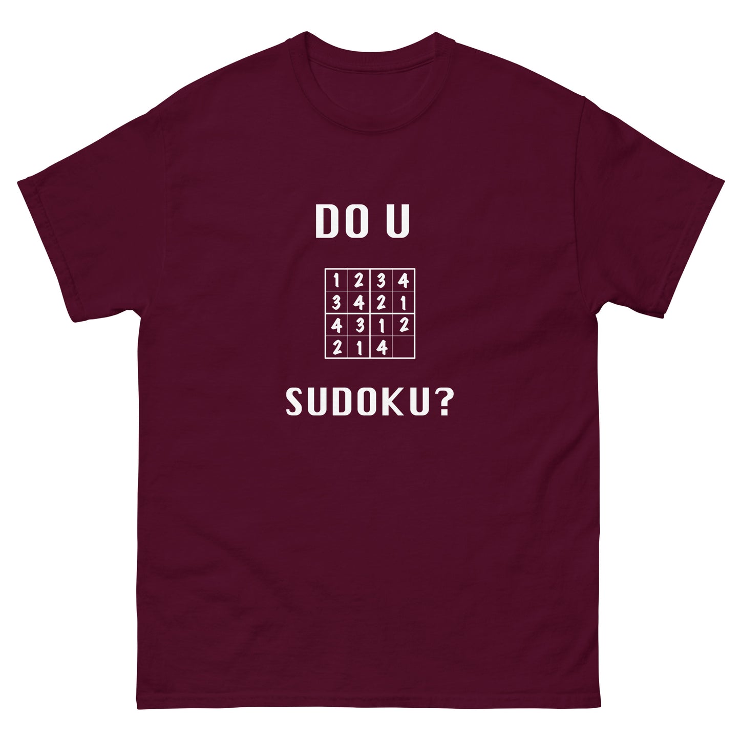 Do U Sudoku? Unisex classic tee