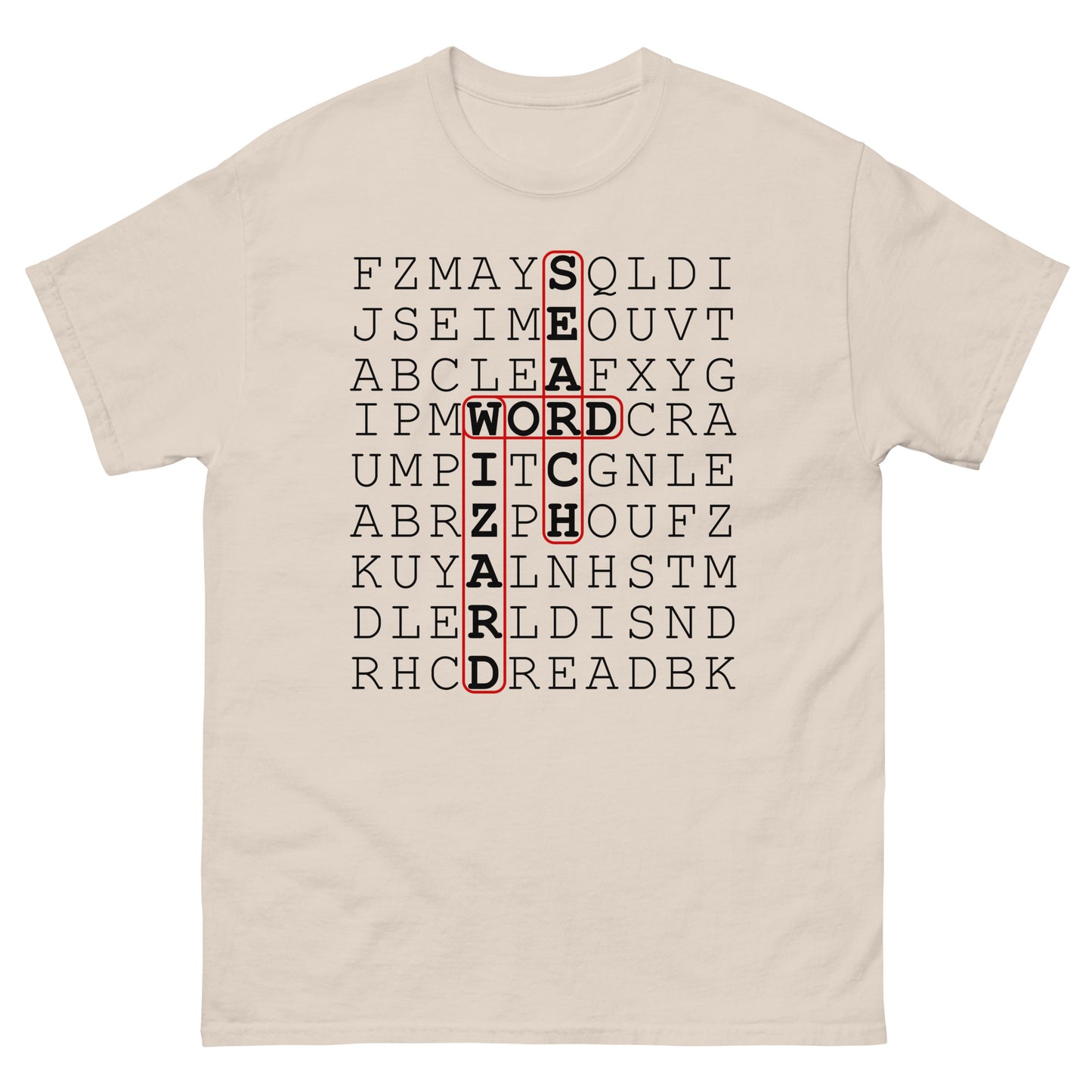 Word Search Wizard Unisex classic tee