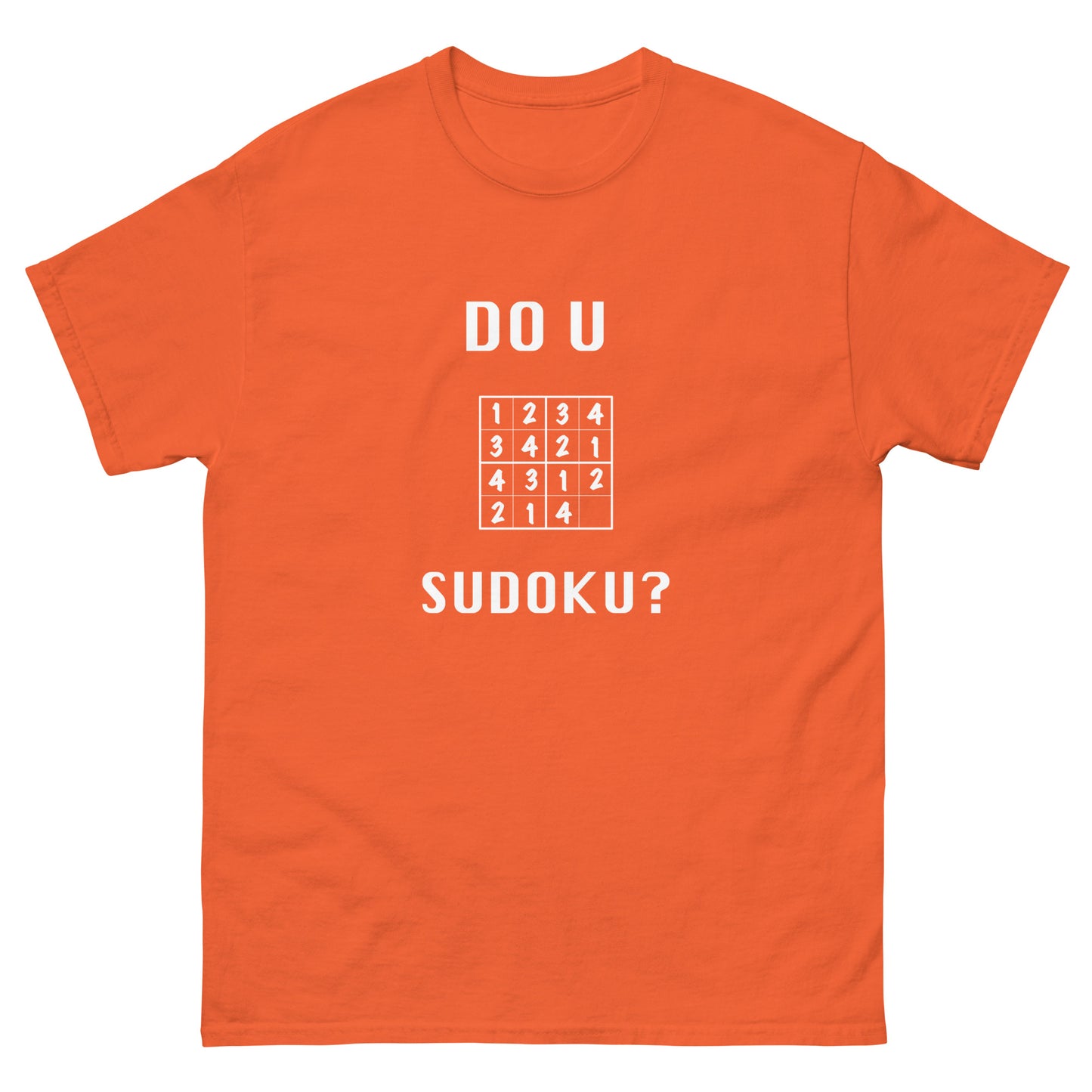 Do U Sudoku? Unisex classic tee