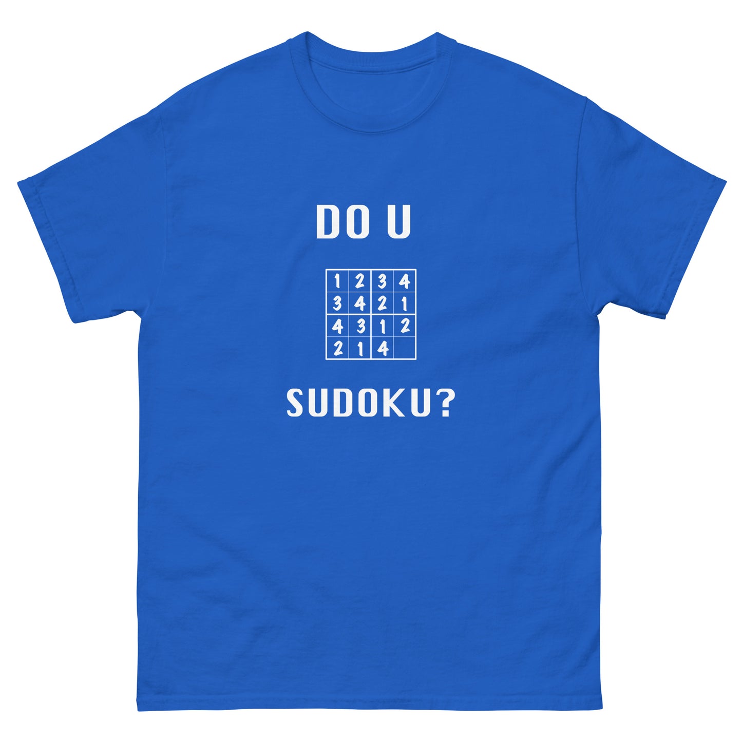 Do U Sudoku? Unisex classic tee