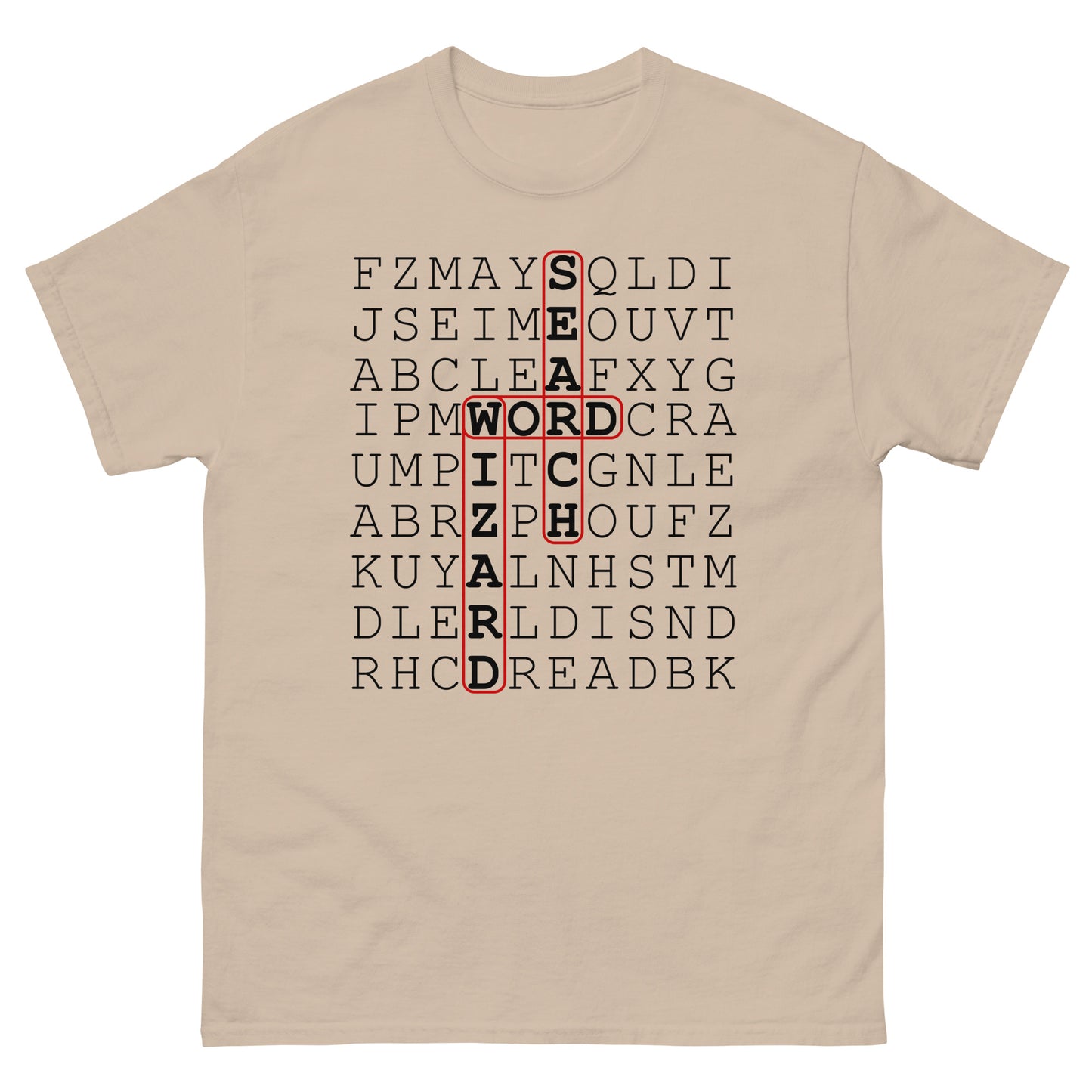 Word Search Wizard Unisex classic tee