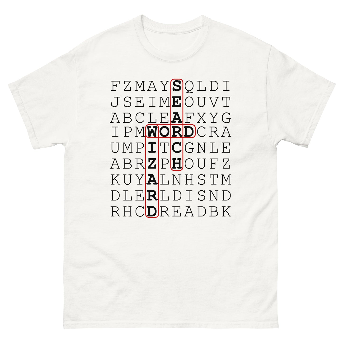 Word Search Wizard Unisex classic tee