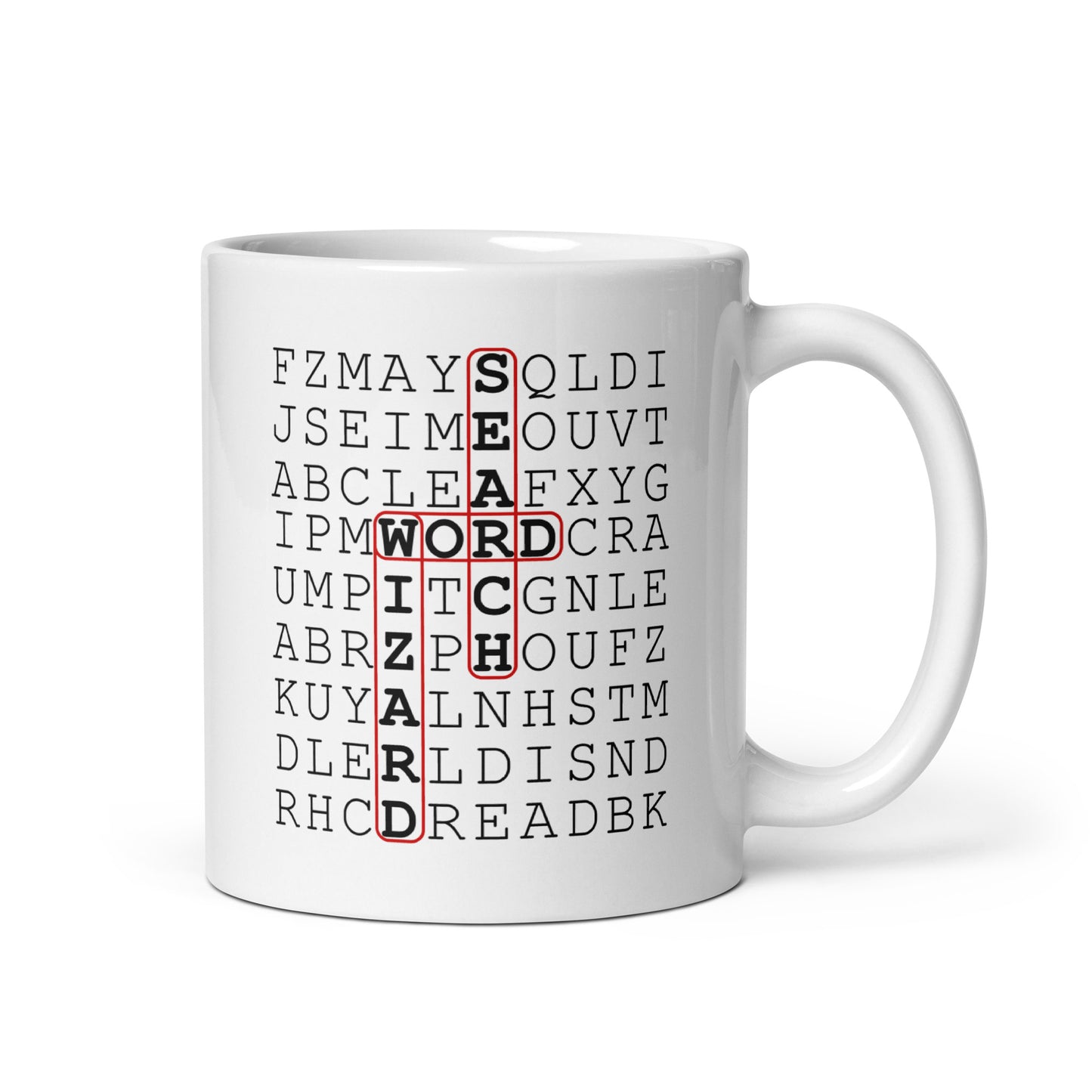 Word Search Wizard 11 oz mug